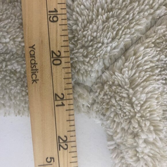 Soft Surroundings Hugs Cardigan Sweater Womens Size M Fuzzy Neutral Cozy Relaxed - Picture 7 of 8